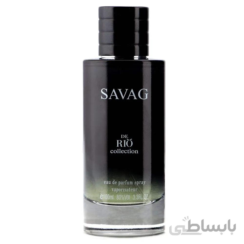 عطر ادکلن مردانه دیور ساواج ریو کالکشن مدل ریو ساواج (Rio SAVAG / Dior Sauvage) حجم 100 میل ا Rio SAVAG / Dior Sauvage for men 100m