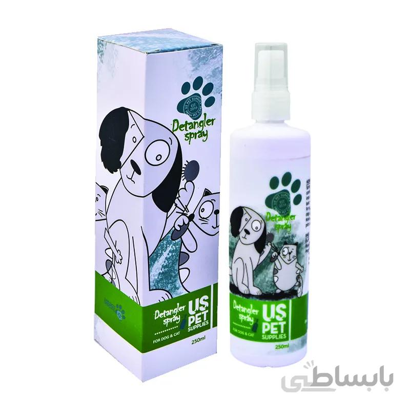 اسپری گره باز کن یو اس پت مدل Detangler حجم 250 میلیلیتر