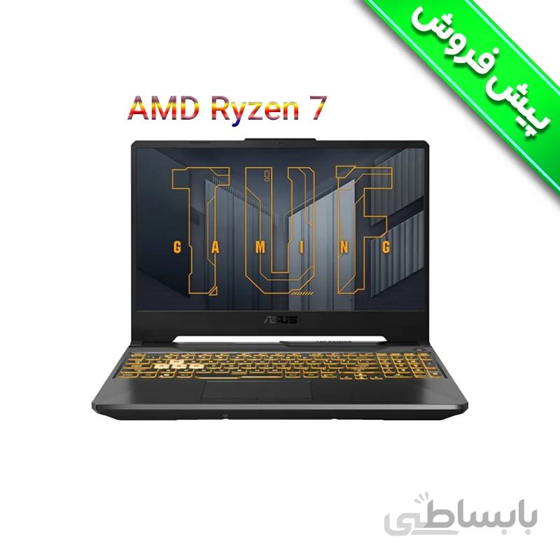 لپ تاپ گیمینگ ایسوس ASUS TUF A15 FA506QM R7 5800H RTX3060