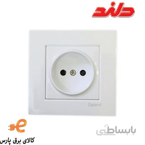 پریز ساده محافظ دار با پایه سرامیکی مدل آسا