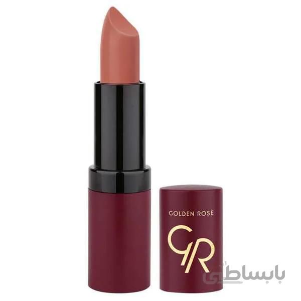رژ لب جامد مات گلدن رزشماره 27 Golden Rose Matte Lipstick ا شناسه کالا: 2147
