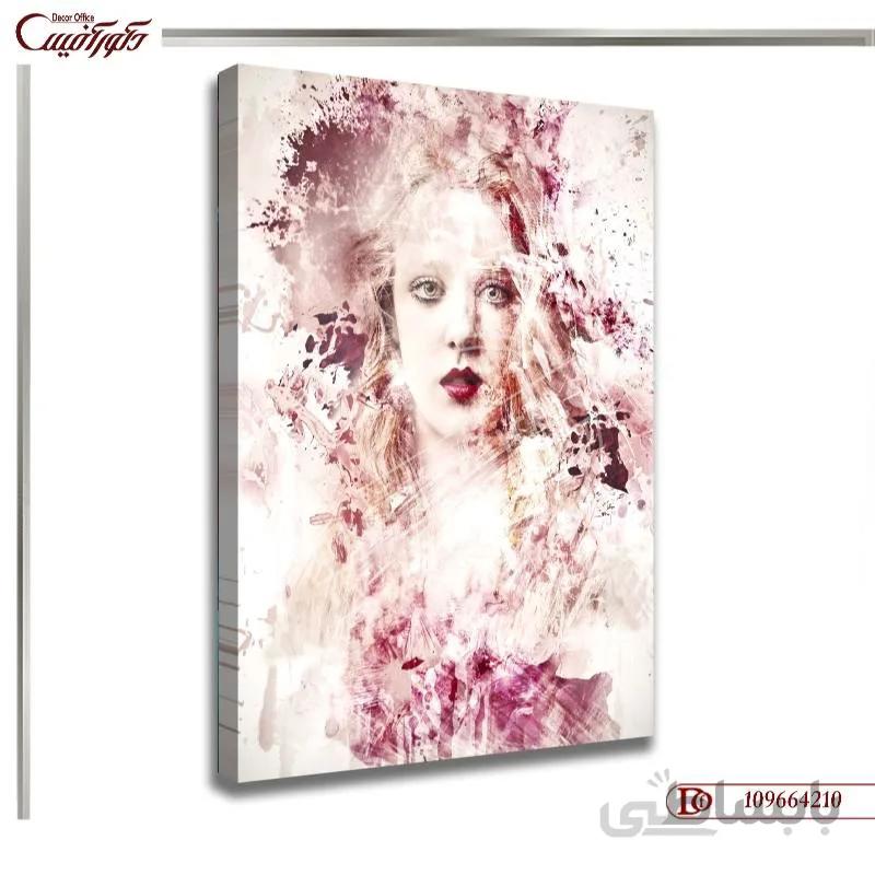 تابلو دکوراتیو صورت 4210 ا Decorative face painting 4210