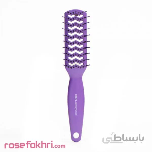 برس مو آی استایل سوزن پلاستیکی فنسی کوچک بیول