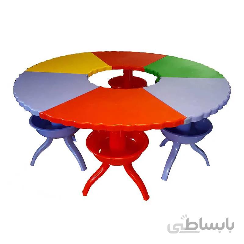 میز چندکاره کودک مدل مدولار