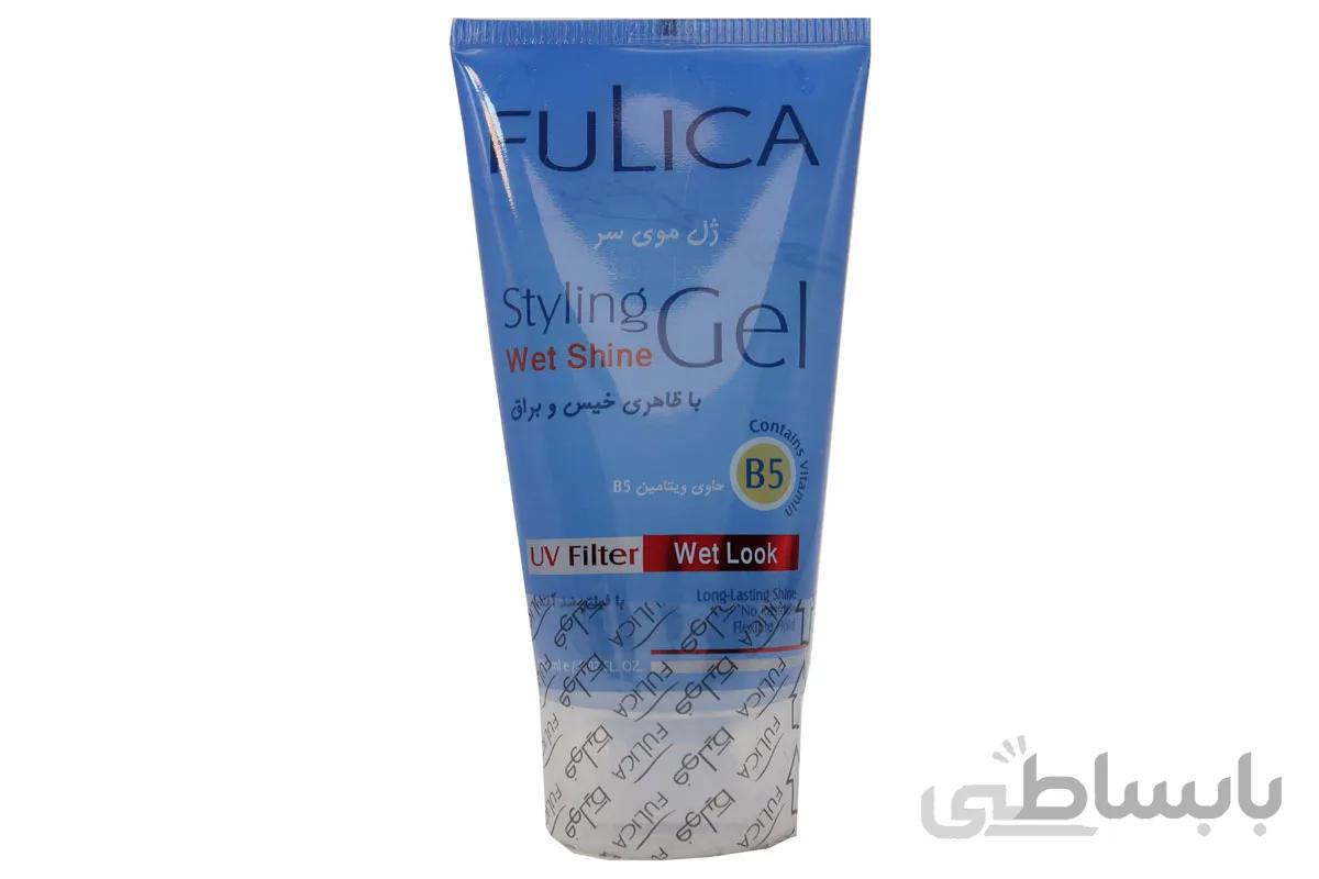 ژل مو خیس و براق Fulica ا Fulica Wet Shine Hair Styling Gel