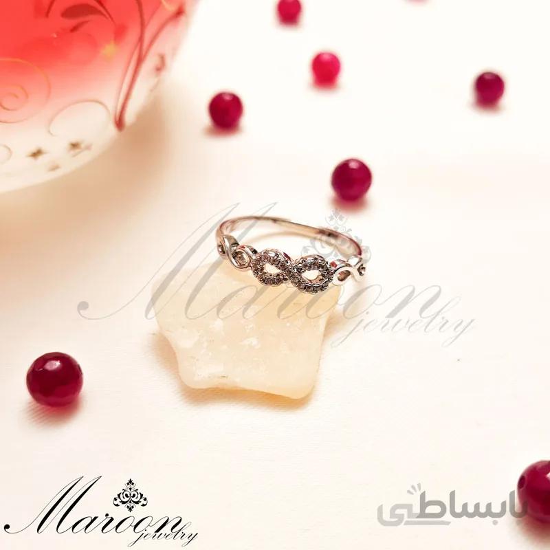 انگشتر بینهایت نگین دار مارون CA63