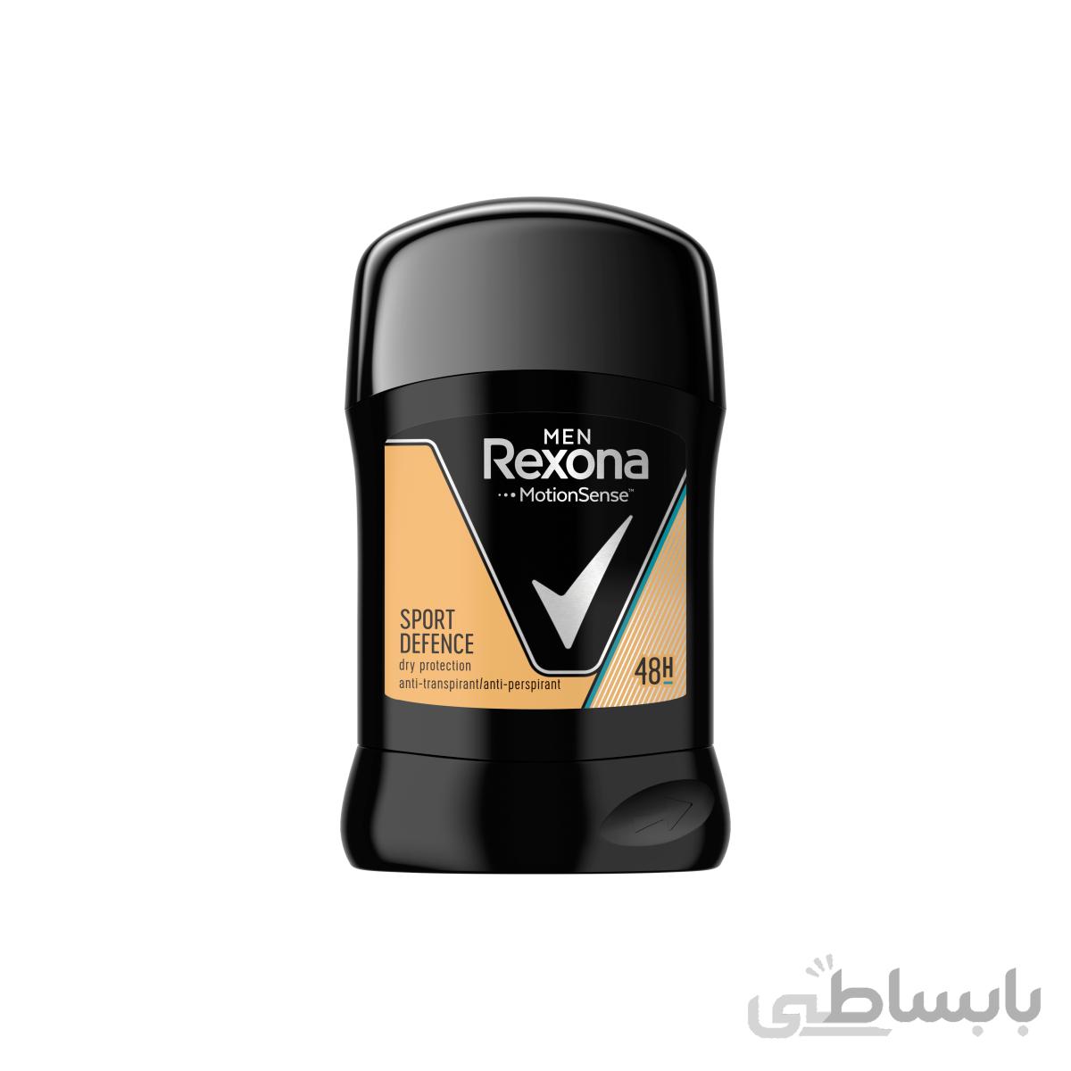 استیک ضد تعریق(مام صابونی) رکسونا مدل sport defence ا Rexona sport defence