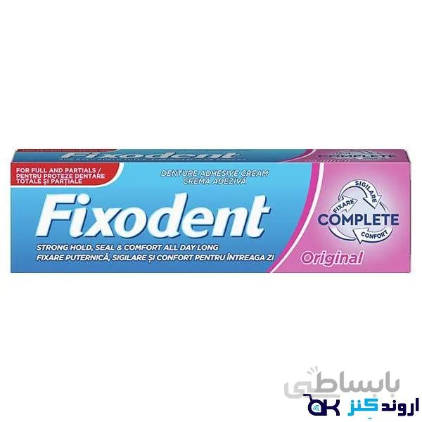 چسب دندان مصنوعی فیکسودنت Fixodent مدل Original