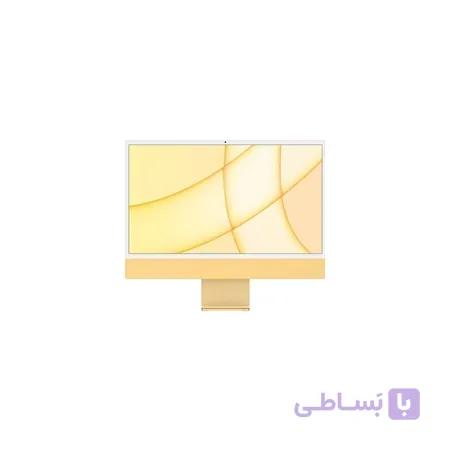 کامپیوتر همه کاره 24 اینچی اپل مدل iMac-B 2021 با صفحه نمایش رتینا 4.5K ظرفیت 256 گیگابایت