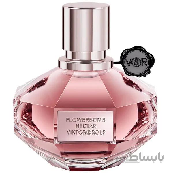 عطر ادکلن ویکتور اند رولف VICTOR&ROLF مدل فلاور بمب نکتار FLOWERBOMB NECTAR حجم ۵۰ میل | زنانه ا Victor&Rolf Flowerbomb Nectar Eau De Parfum 50ml