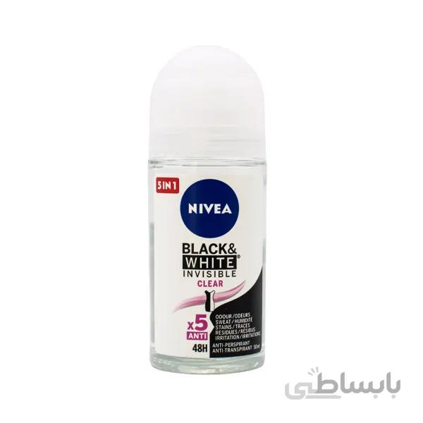 مام ضد تعریق زنانه نیوا مدل Invisible Clear حجم ۵۰ml