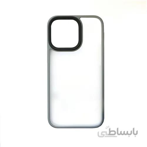 قاب پشت شفاف برند مجیک ماسک Magic Mask مدل کیو سریز Q Series دور لنز دار برای گوشی iPhone 12