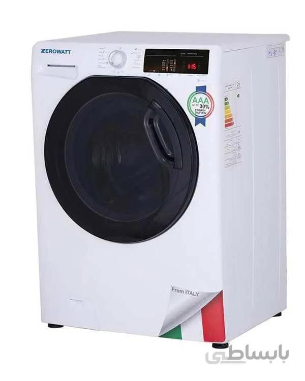 ماشین لباسشویی درب از جلو زیرووات ا Zerowatt OZ-1384-8Kg
