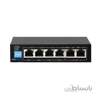 سوئیچ 4 پورت POE هورد مدل AI104