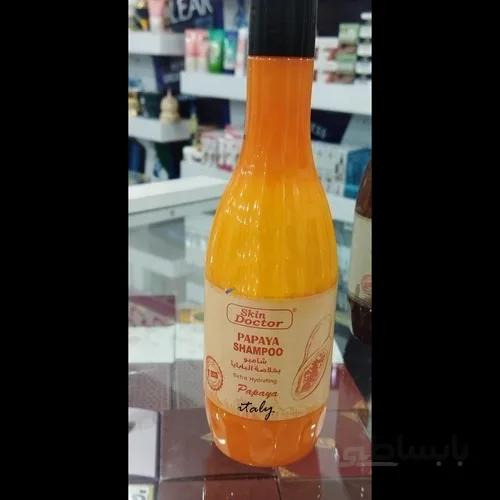 شامپو پاپایا دکتر اسکین Skin Doctor PAPAYA Shampoo فوق آبرسان قوی مو Extra Hydrating حجم 500 میلی لیتر