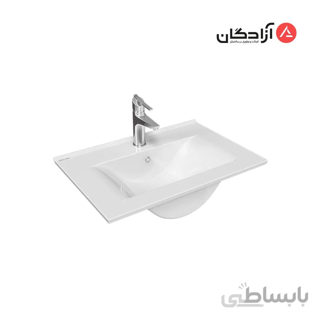 روشویی روکابینتی چینی کرد مدل دافنه 70