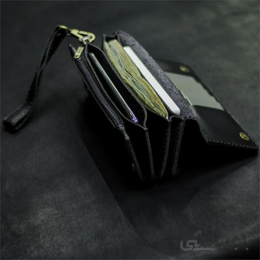 کیف دستی مردانه چرمی ا Men's leather handbag