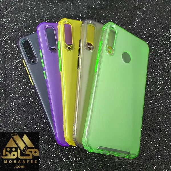 قاب ژله ای سامسونگ Y7P 2020 دکمه رنگی کد HW247