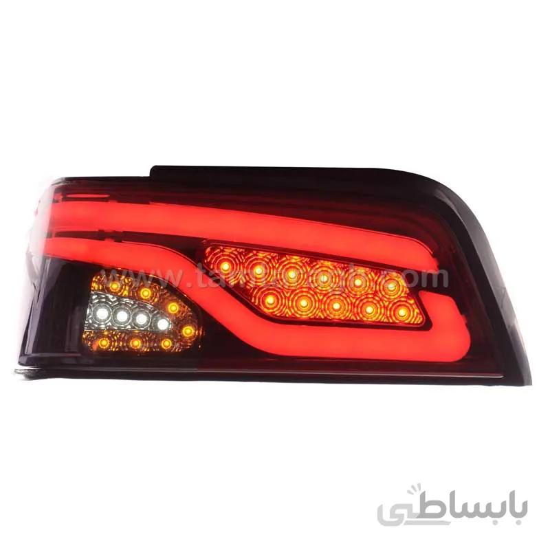 چراغ خطر اسپرت پژو پارس طرح کادنزا ا Cadenza Tail Lights For Peugeot Pars