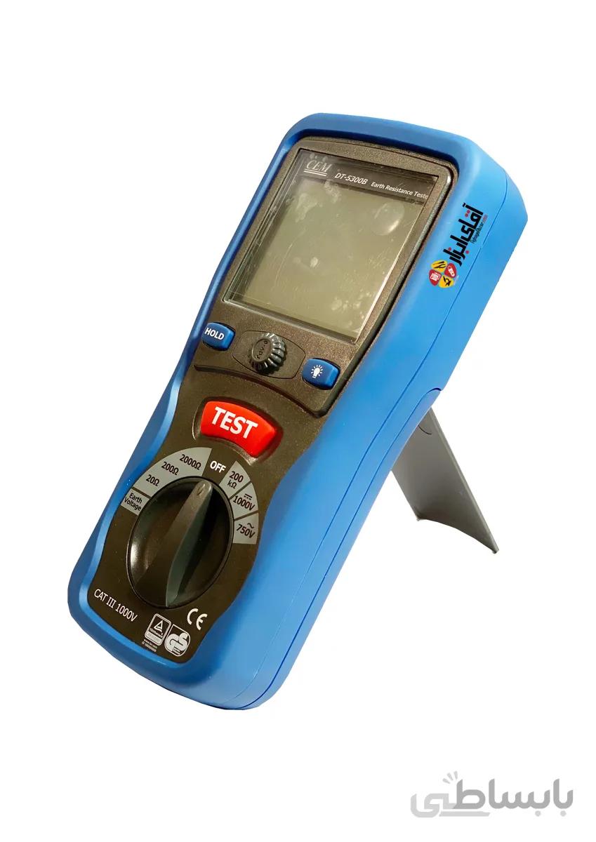 ارت تستر دیجیتال سه سیمه CEM-DT5300B