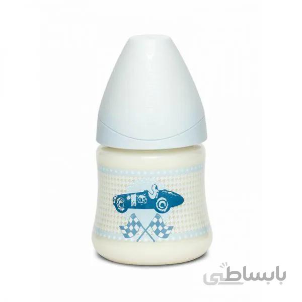 شیشه شیر 150 میل طرح ماشین مسابقه سواوینکس Suavinex