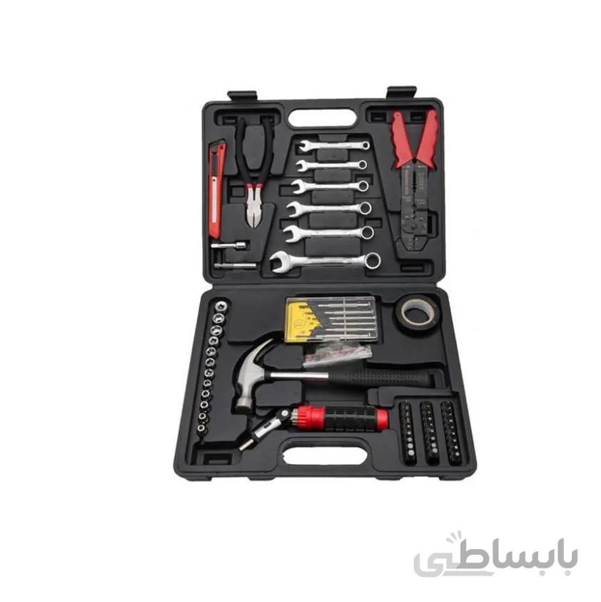 مجموعه 98 عددی ابزار مگا تولز مدل KL-07054 ا Mega Tools KL-07054 Toolbox 98 pcs