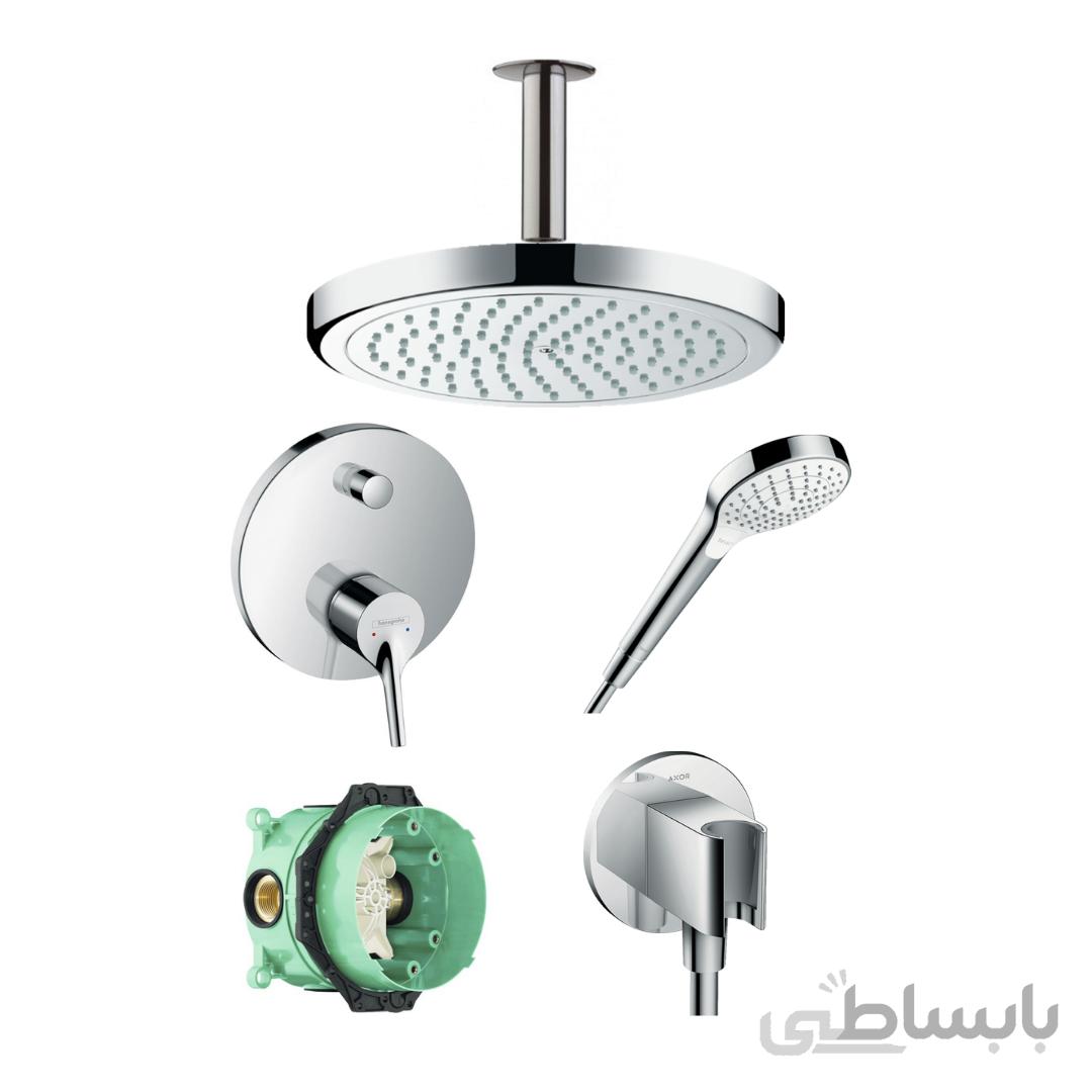 ست شیرحمام توکار هانس گروهه مدل Talis S کد KH1074 ا Hansgrohe Talis S Bath Set