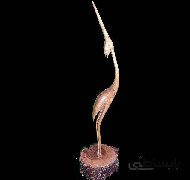 تندیس چـوبی لک لک