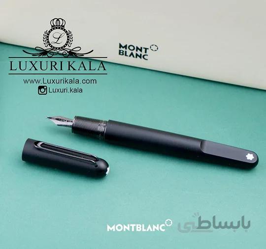 خودنویس سری M مات MONT BLANC ا MONTBLANC M BLACK FOUNTAIN