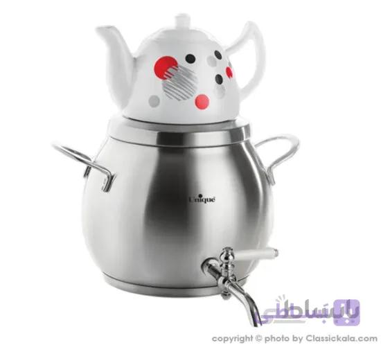 کتری و قوری ۵.۵ لیتری استیل یونیک کد UN-7207