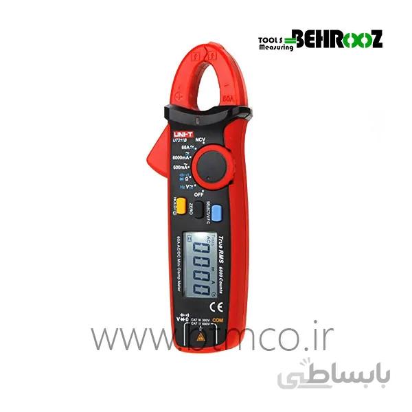 کلمپ آمپر متر AC/DC یونیتی UT211B ا 60A Mini Clamp Meter UT211B UNI-T