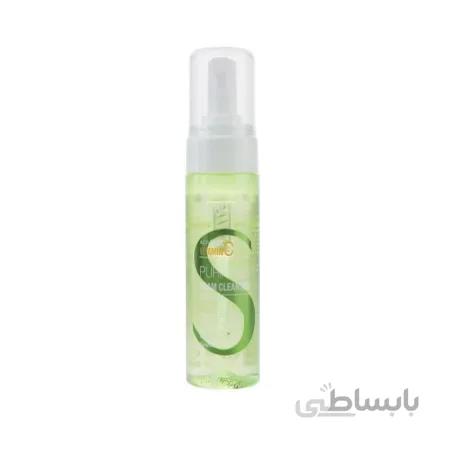 فوم شستشو صورت حاوی ویتامین C سی گل ا Seagull ACN Pro Purifying Foam Cleanser Makeup Remover 150 ML