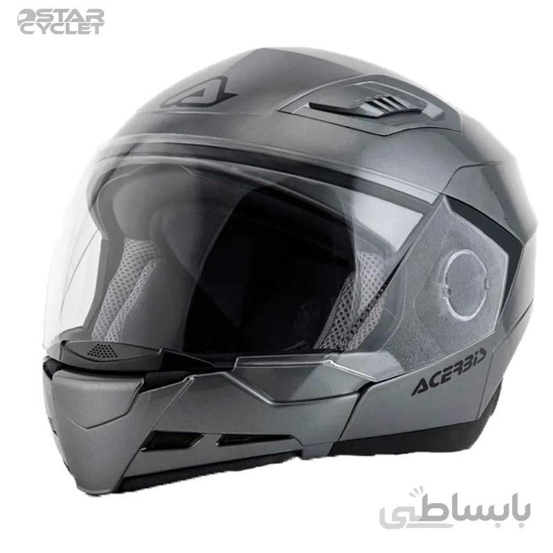 کلاه کاسکت اکربیس فک جدا شونده مدل GRY20