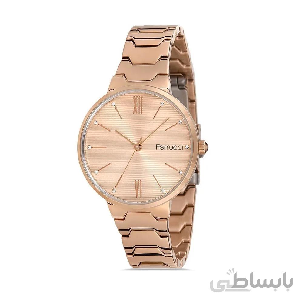 ساعت مچی عقربه ای زنانه برند فروچی Ferrucci مدل FC 13880M.02