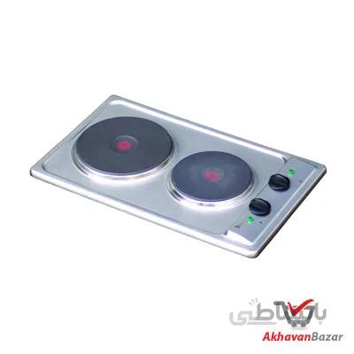 اجاق گاز رومیزی اخوان مدل GE1 ا AKHAVAN Glass hob model GE1