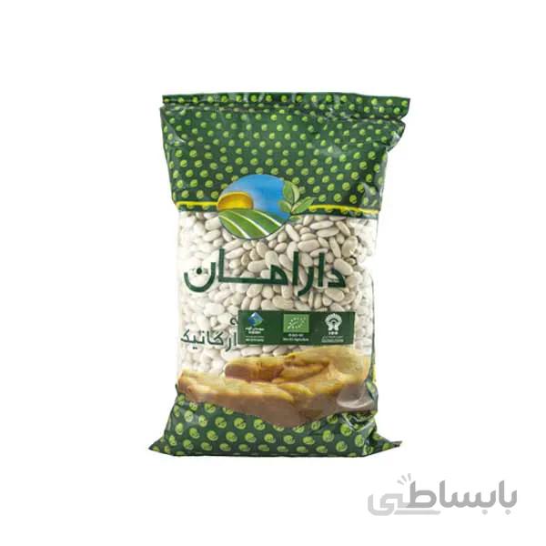 لوبیا سفید ارگانیک دارامان