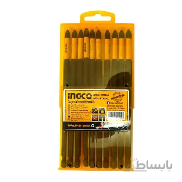 ست سرپیچ گوشتی 10 عددی چهار سو اینکو مدل SDBIM11PH263