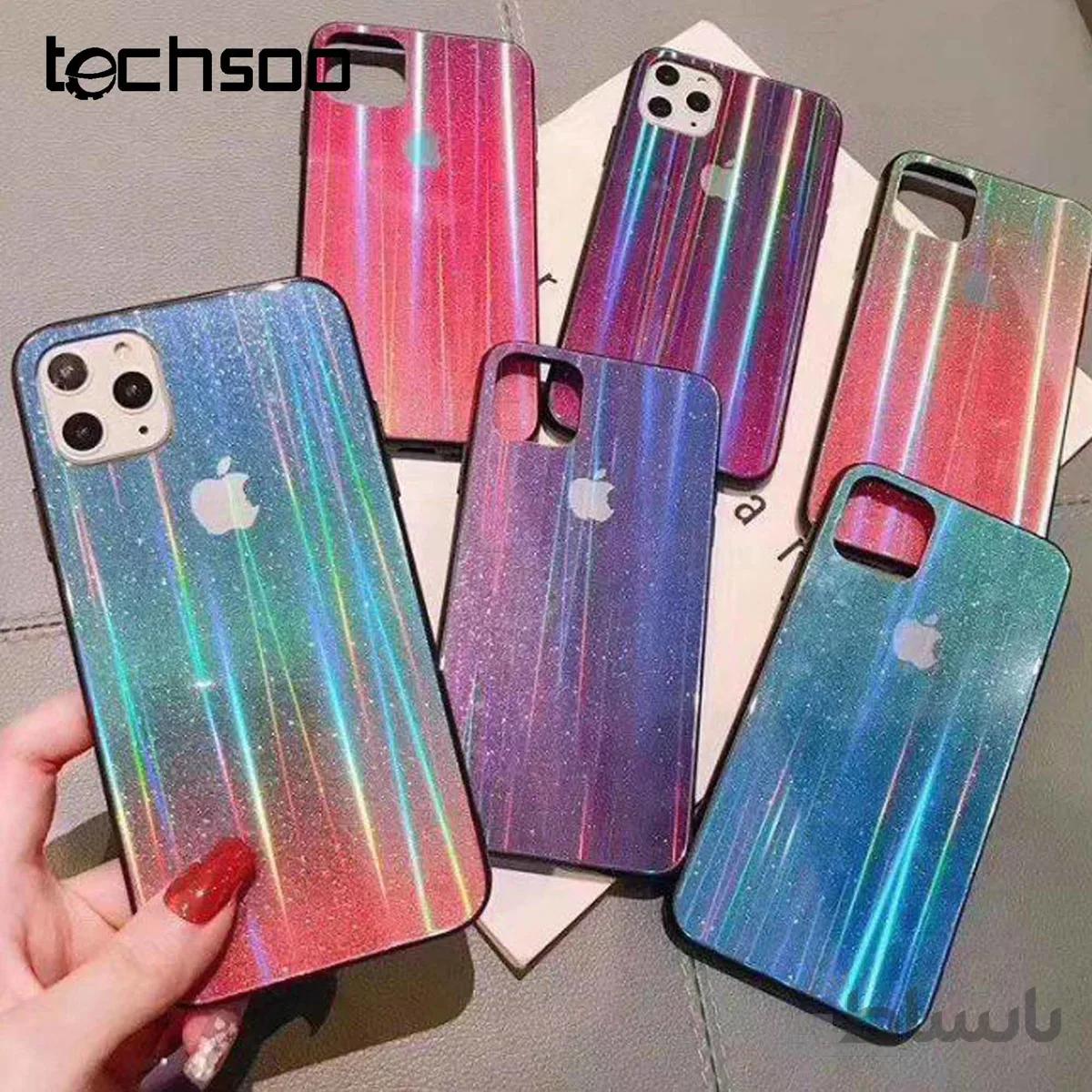 قاب ژله ای لیزری رنگی آیفون Laser Color TPU Case iPhone 11 Pro