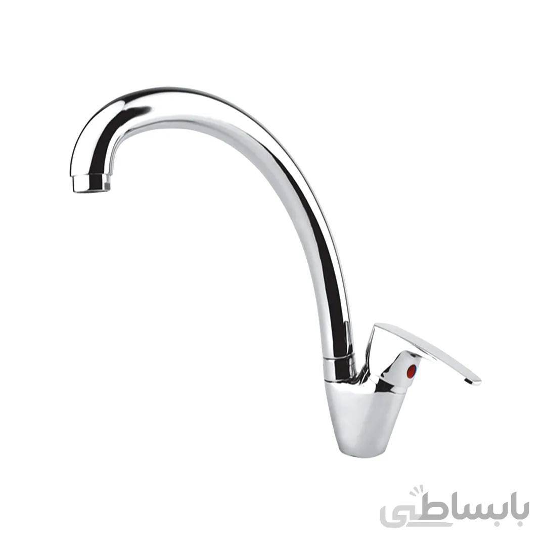 شیر ظرفشویی فیروزه مدل مهر دنا کروم