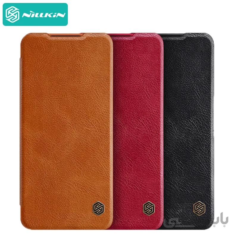 کیف چرمی نیلکین شیائومی Xiaomi Mi 11 Pro Nillkin Qin Leather Case