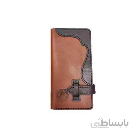 کیف پول چرم دستدوز طرح نعم الوکیل