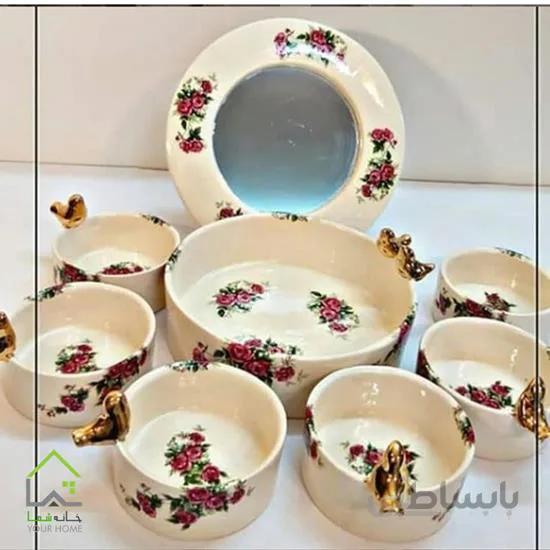 ظرف هفت سین سنتی گلدار