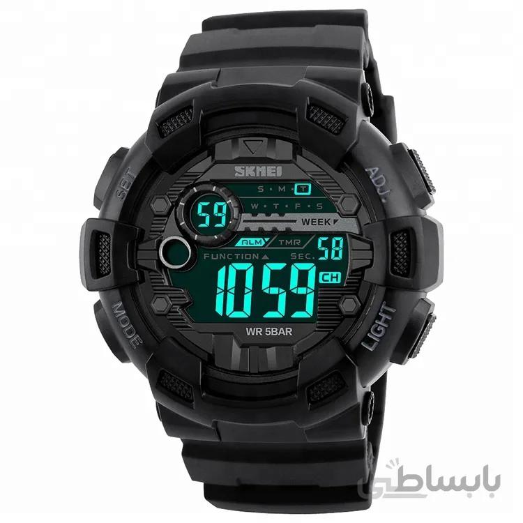 ساعت مچی دیجیتال مردانه اسکمی مدل 1243 black