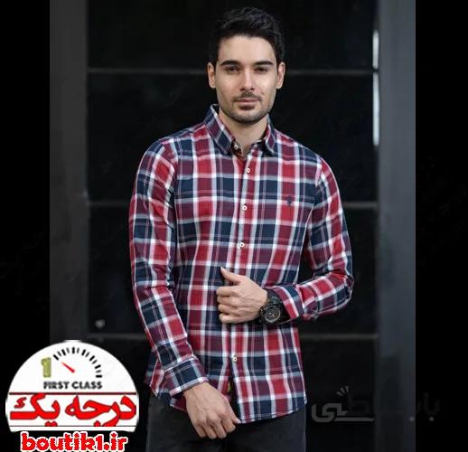 پیراهن آستین بلند POLO پنبه نخ