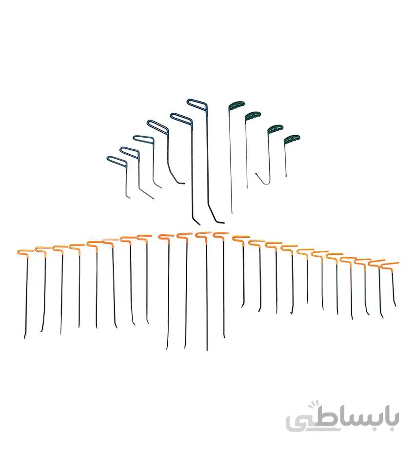 میله صافکاری بی رنگ 32 پارچه پی دی ار
