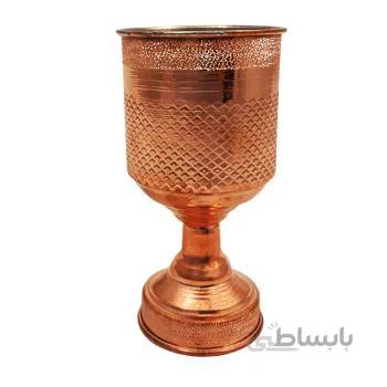 گلاسه طرح دار مسی توت کالا tootkala 2123