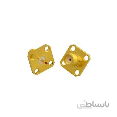 SMA Female 4Hole Panel Mount Connector
