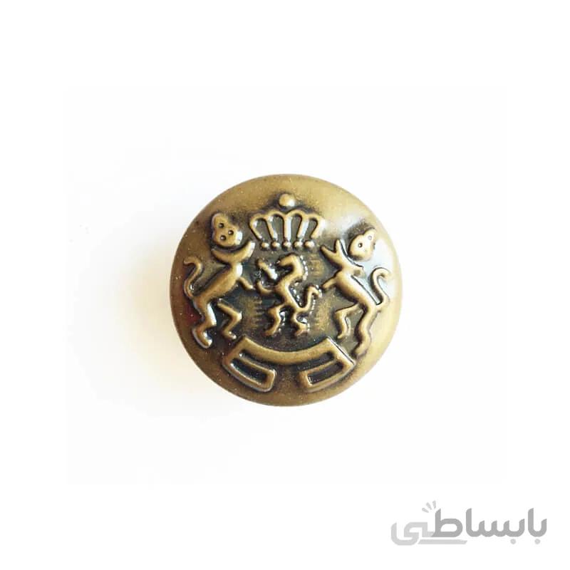 دکمه فلزی سایز 2.2x2.2 سانتیمتر