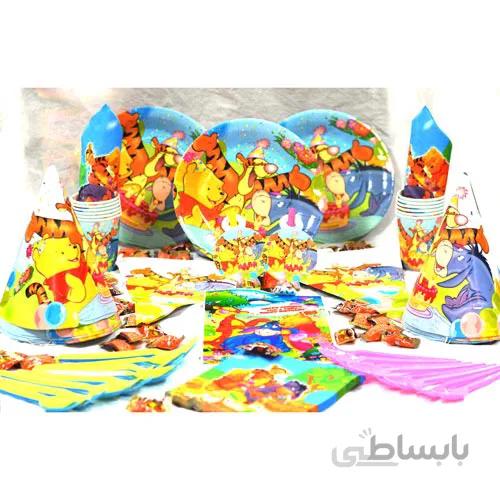 پک کامل تم تولد دیزنی مدل پو و دوستان