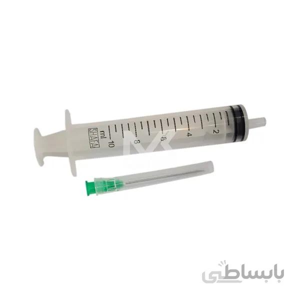 سرنگ یکبارمصرف 10 سی سی شفا